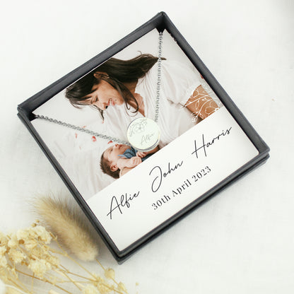 Personalised Photo Upload Necklace and Box - MK&JD Gifts