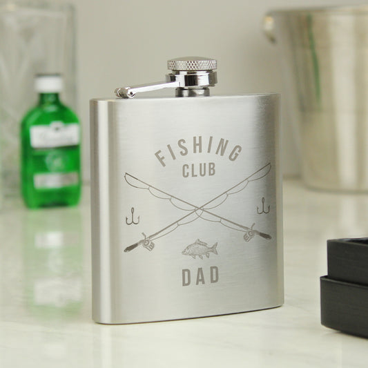 Personalised Fishing Hip Flask - MK&JD Gifts