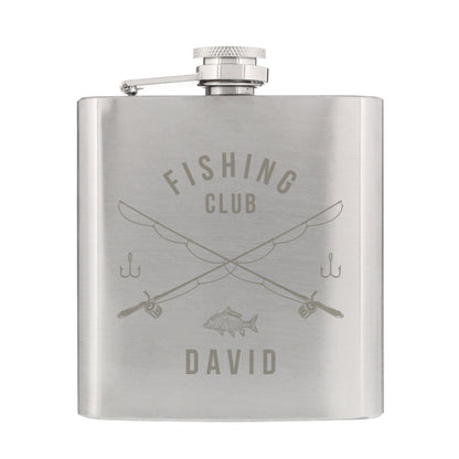 Personalised Fishing Hip Flask - MK&JD Gifts