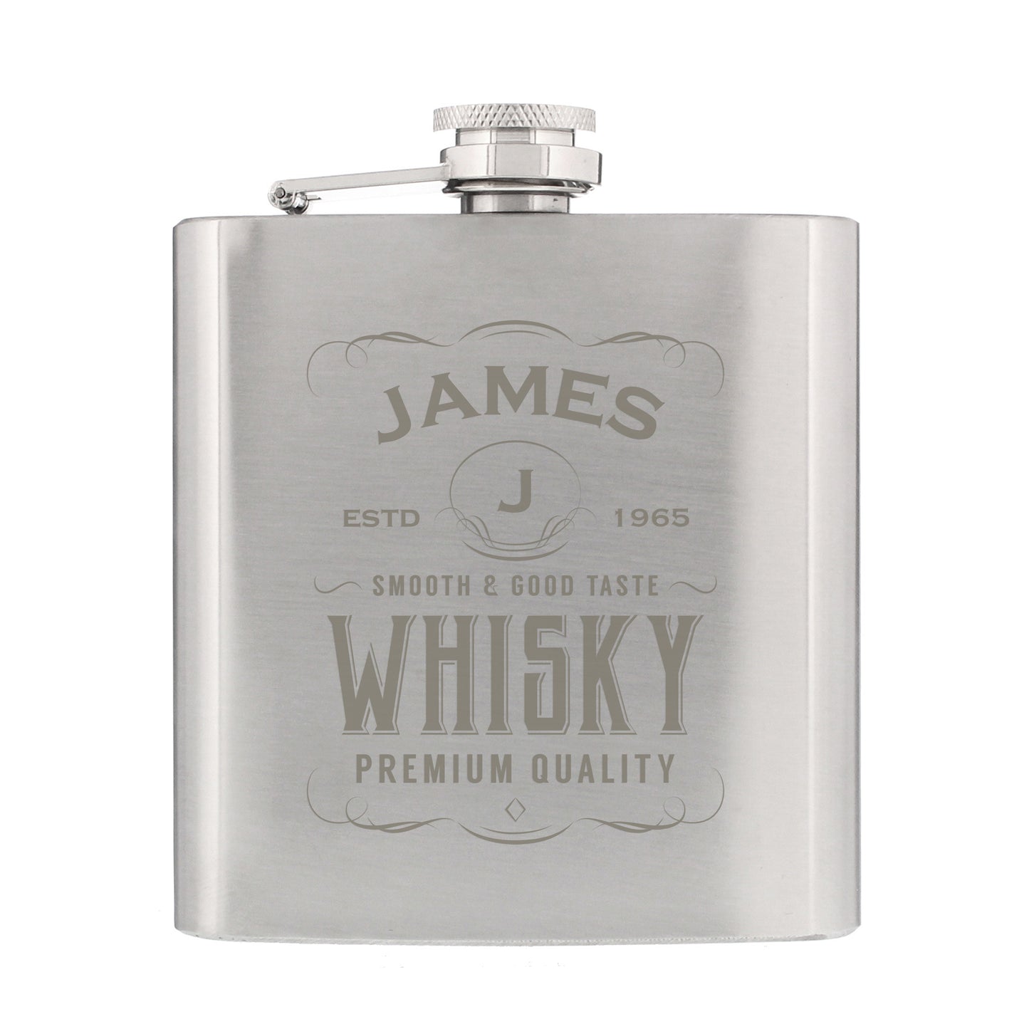 Personalised Whisky Hip Flask - MK&JD Gifts