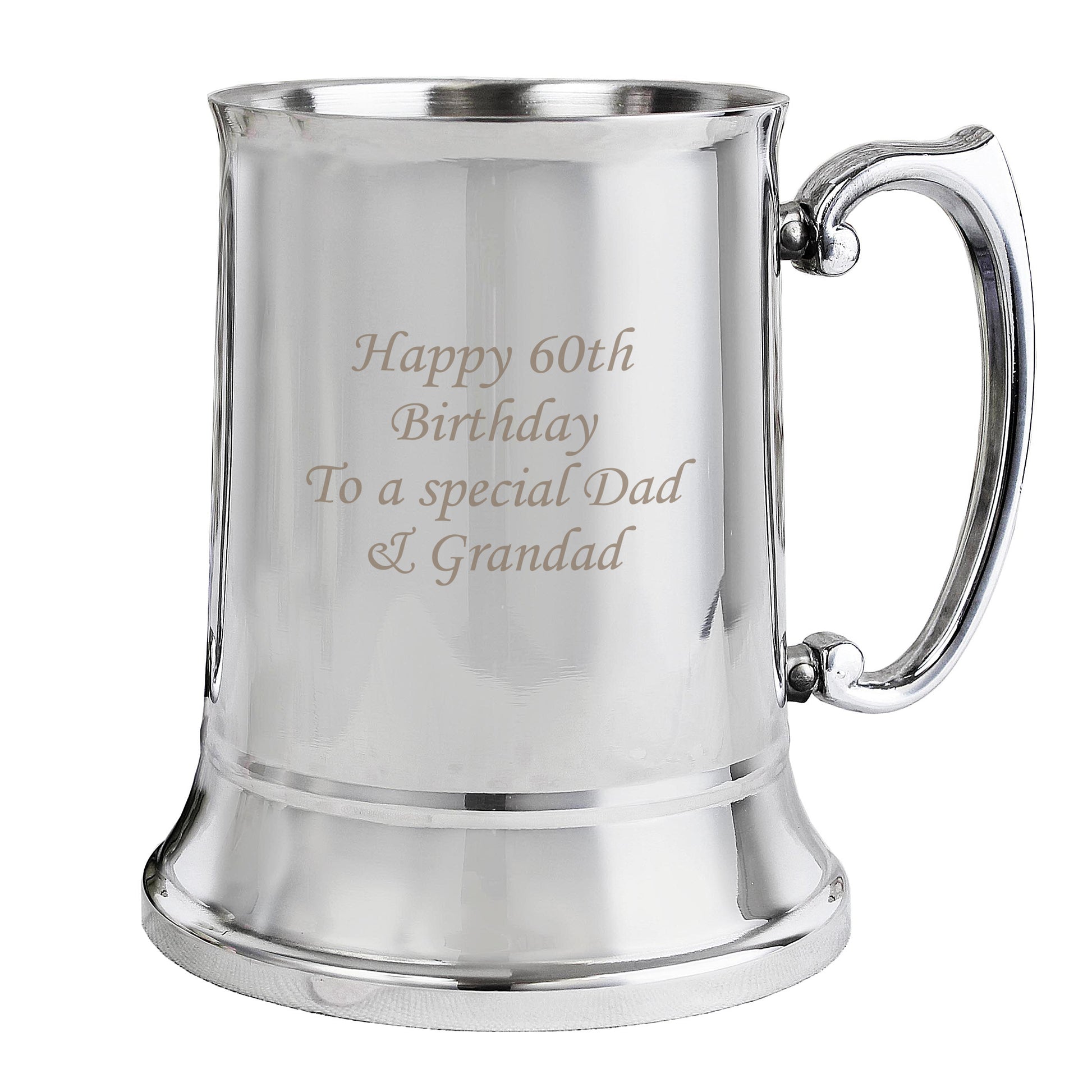 Personalised Stainless Steel Tankard - MK&JD Gifts