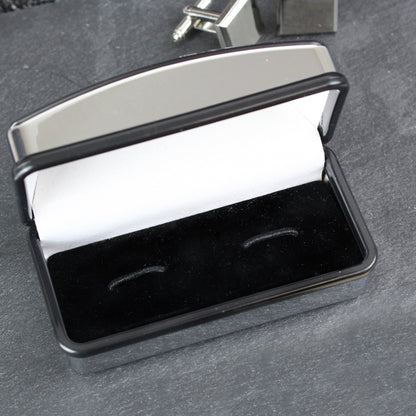 Personalised Decorative Wedding father of the Groom Cufflink Box - MK&JD Gifts