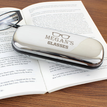 Personalised Glasses Motif Glasses Case - MK&JD Gifts