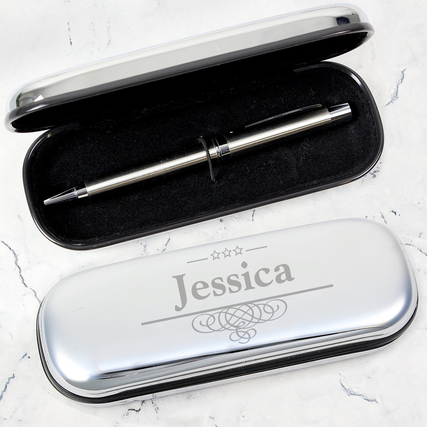 Personalised Decorative Pen and Box Set - MK&JD Gifts