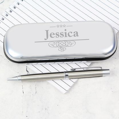 Personalised Decorative Pen and Box Set - MK&JD Gifts