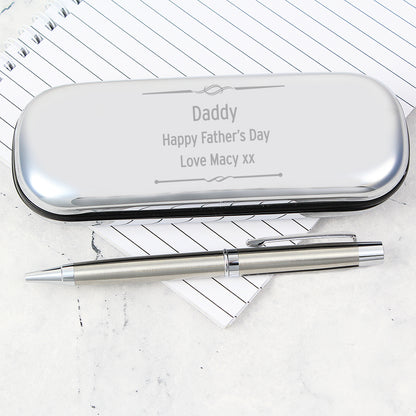 Personalised Scroll Pen and Box Set - MK&JD Gifts