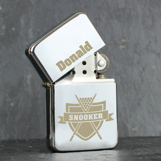 Personalised Snooker Lighter - MK&JD Gifts