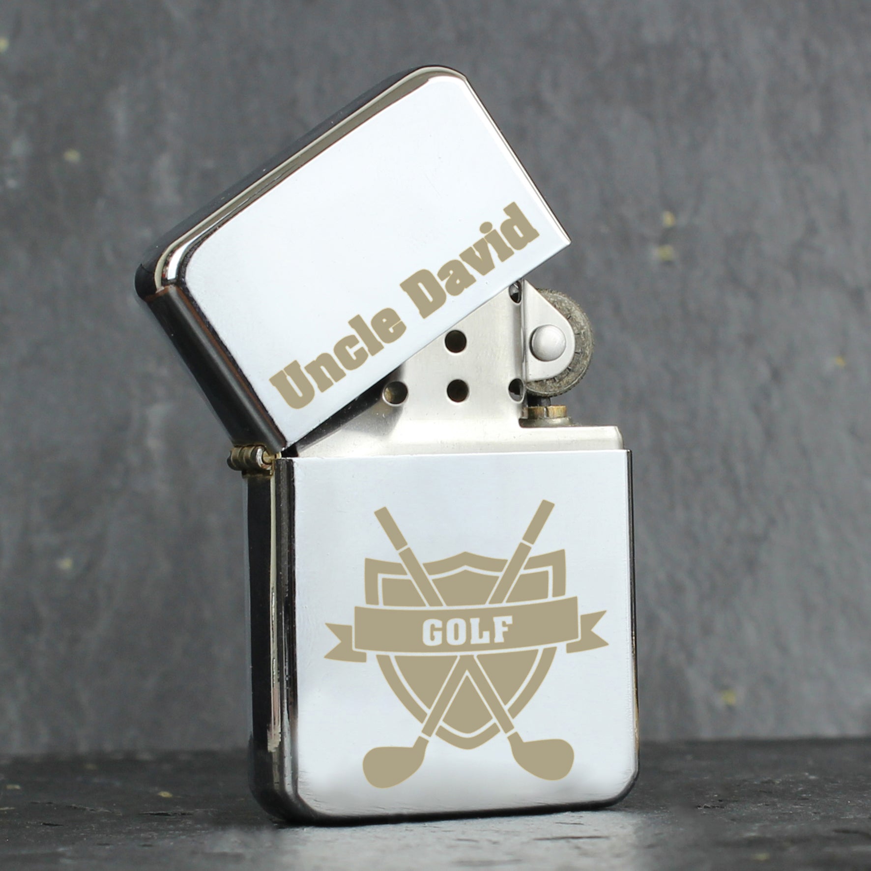 Personalised Golf Lighter - MK&JD Gifts