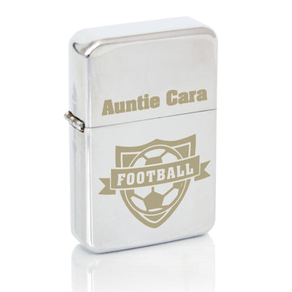 Personalised Football Lighter - MK&JD Gifts