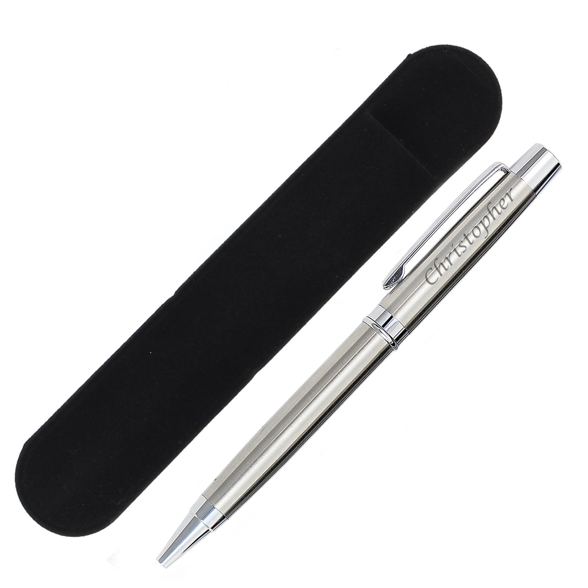 Personalised Scripted Pen and Pouch Set - MK&JD Gifts