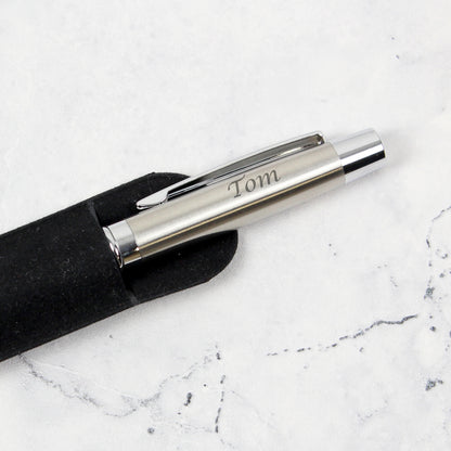 Personalised Scripted Pen and Pouch Set - MK&JD Gifts