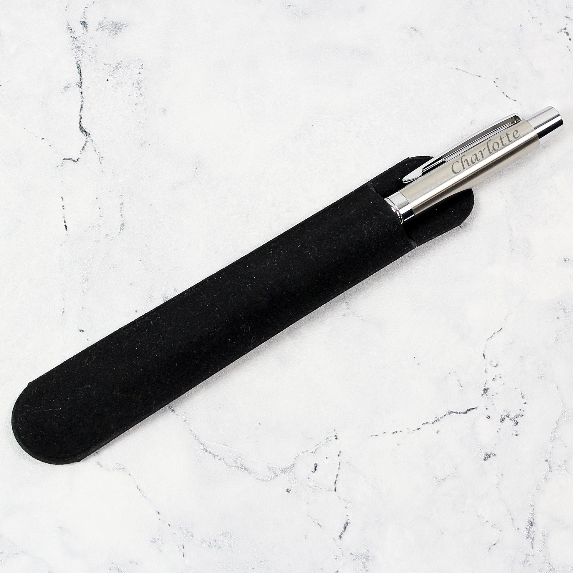 Personalised Scripted Pen and Pouch Set - MK&JD Gifts