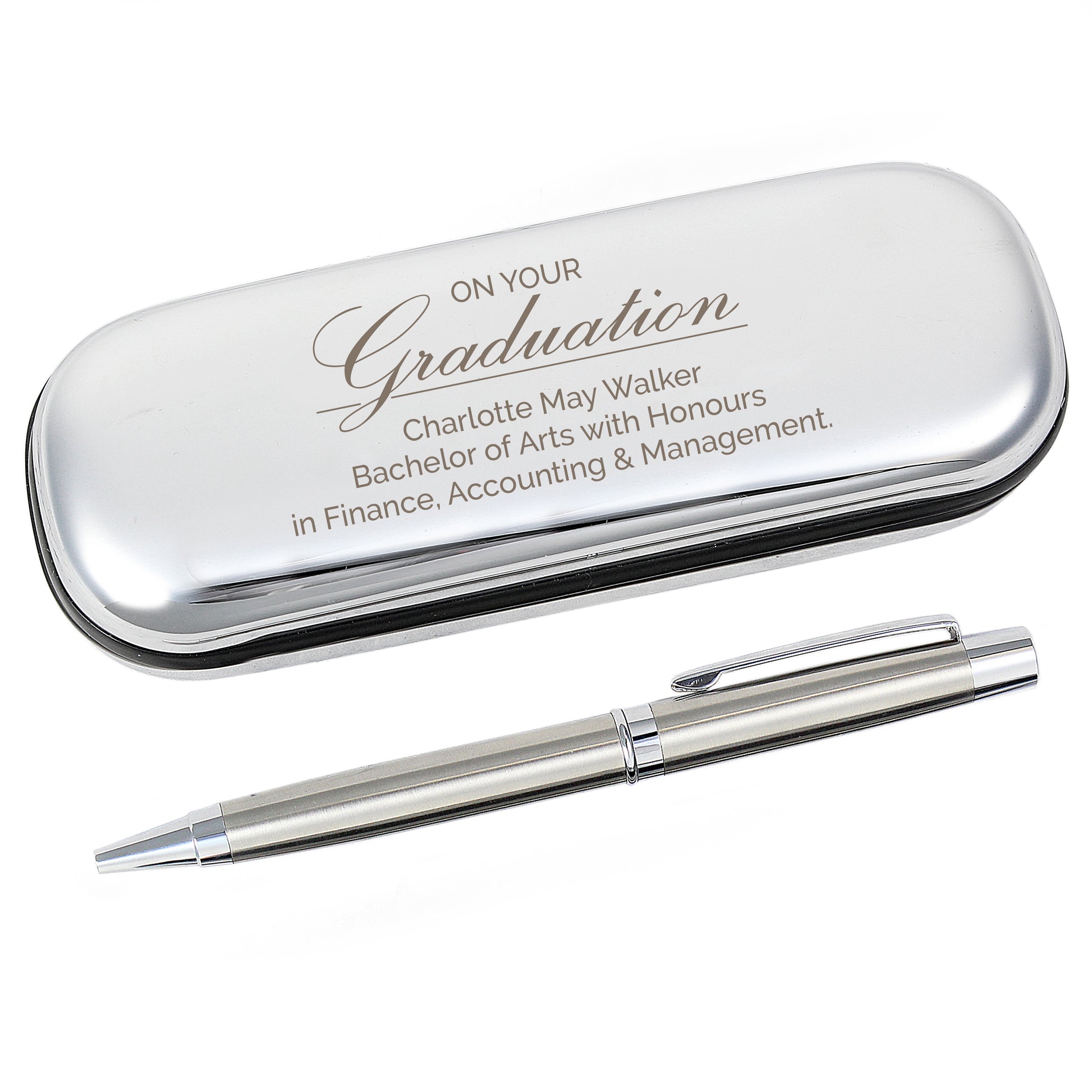 Personalised Graduation Pen and Box Set - MK&JD Gifts