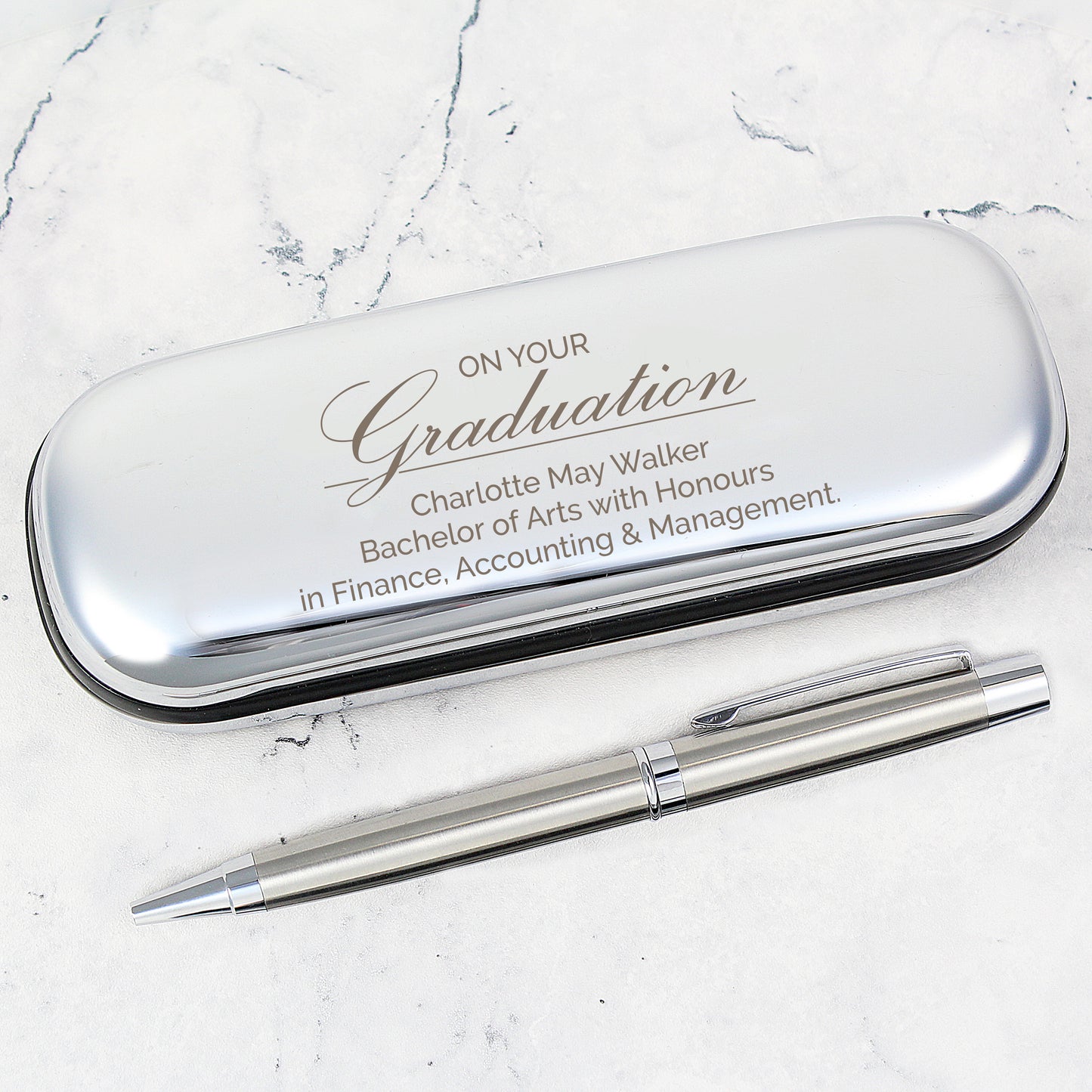Personalised Graduation Pen and Box Set - MK&JD Gifts