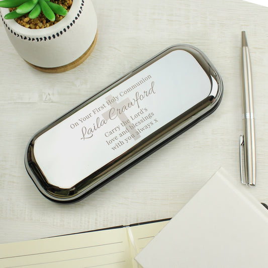 Personalised Religious Pen and Box Set - MK&JD Gifts