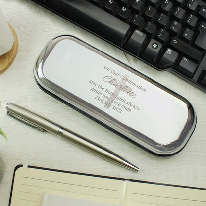Personalised Religious Pen and Box Set - MK&JD Gifts