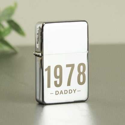 Personalised Date & Name Lighter - MK&JD Gifts