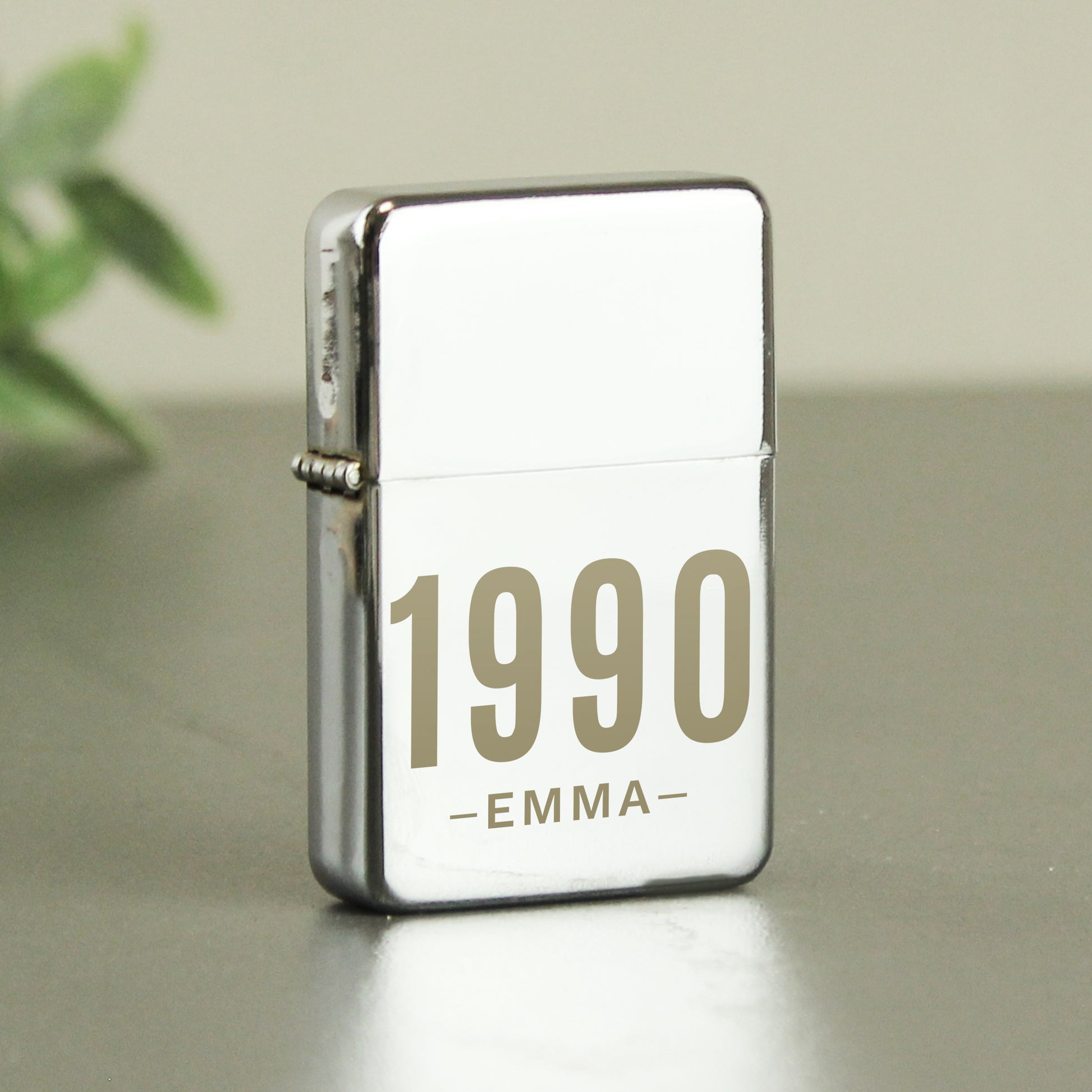 Personalised Date & Name Lighter - MK&JD Gifts
