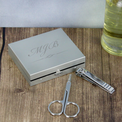 Personalised Initials Manicure Set - MK&JD Gifts