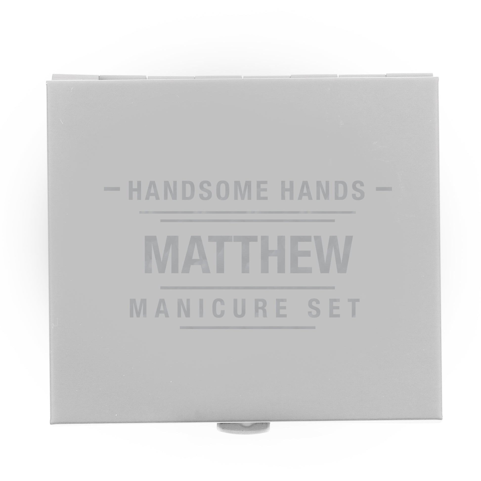 Personalised Handsome Hands Manicure Set - MK&JD Gifts