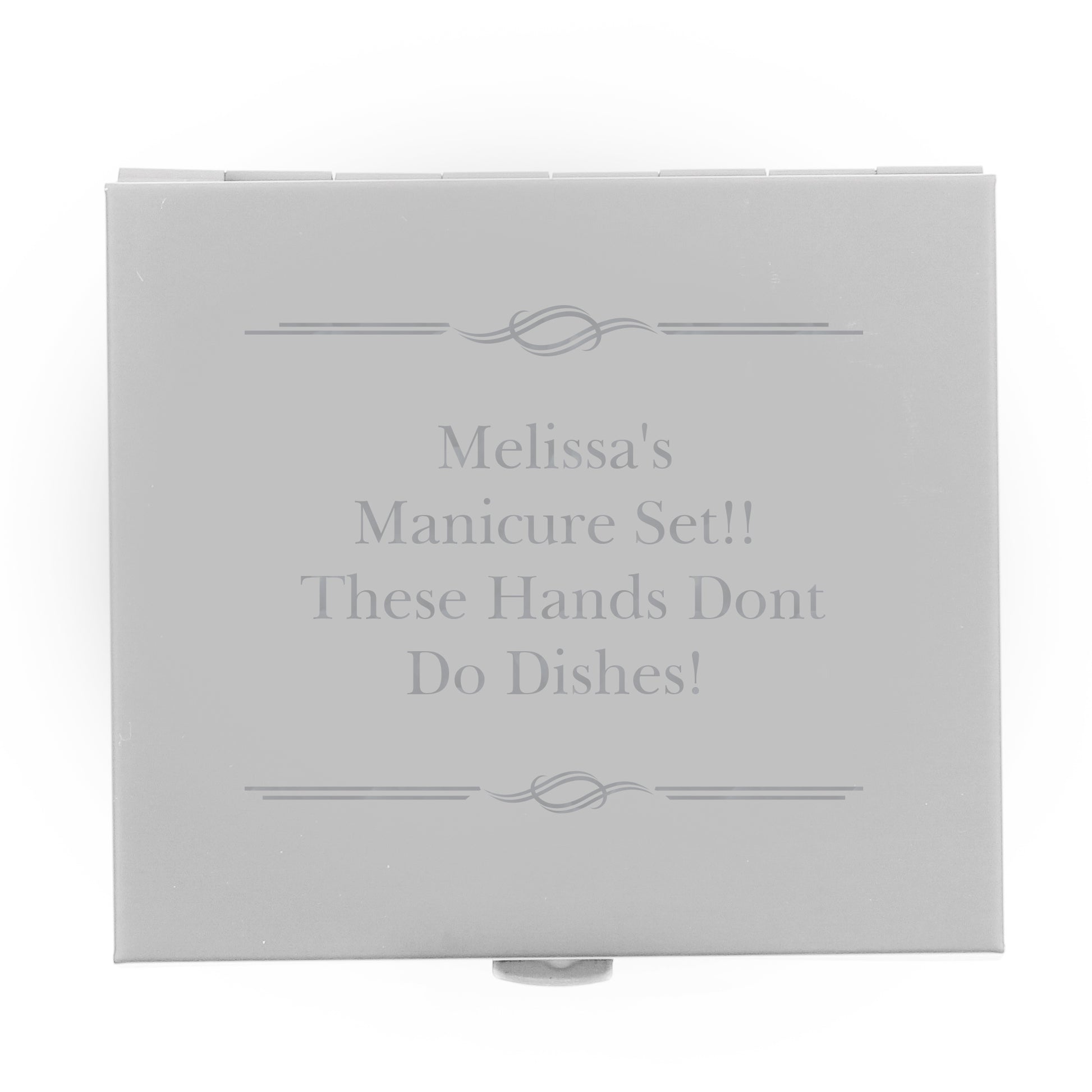 Personalised Any Message Manicure Set - MK&JD Gifts