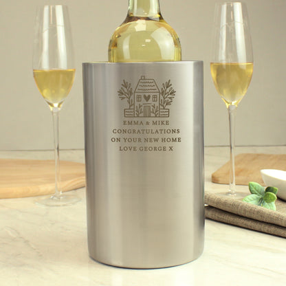 Personalised House Wine Cooler - MK&JD Gifts