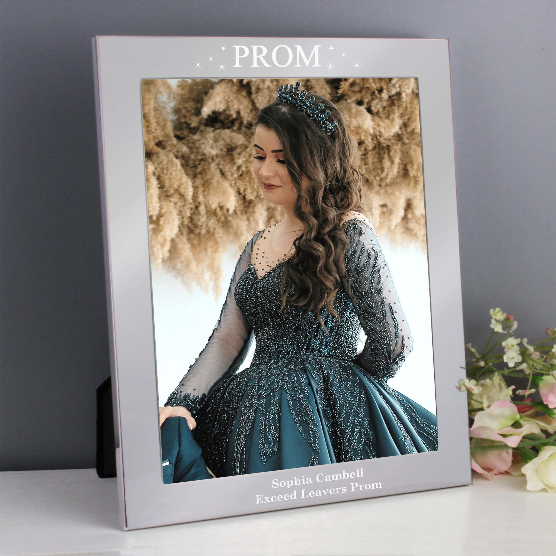 Personalised Prom Night 10x8 Silver Photo Frame - MK&JD Gifts
