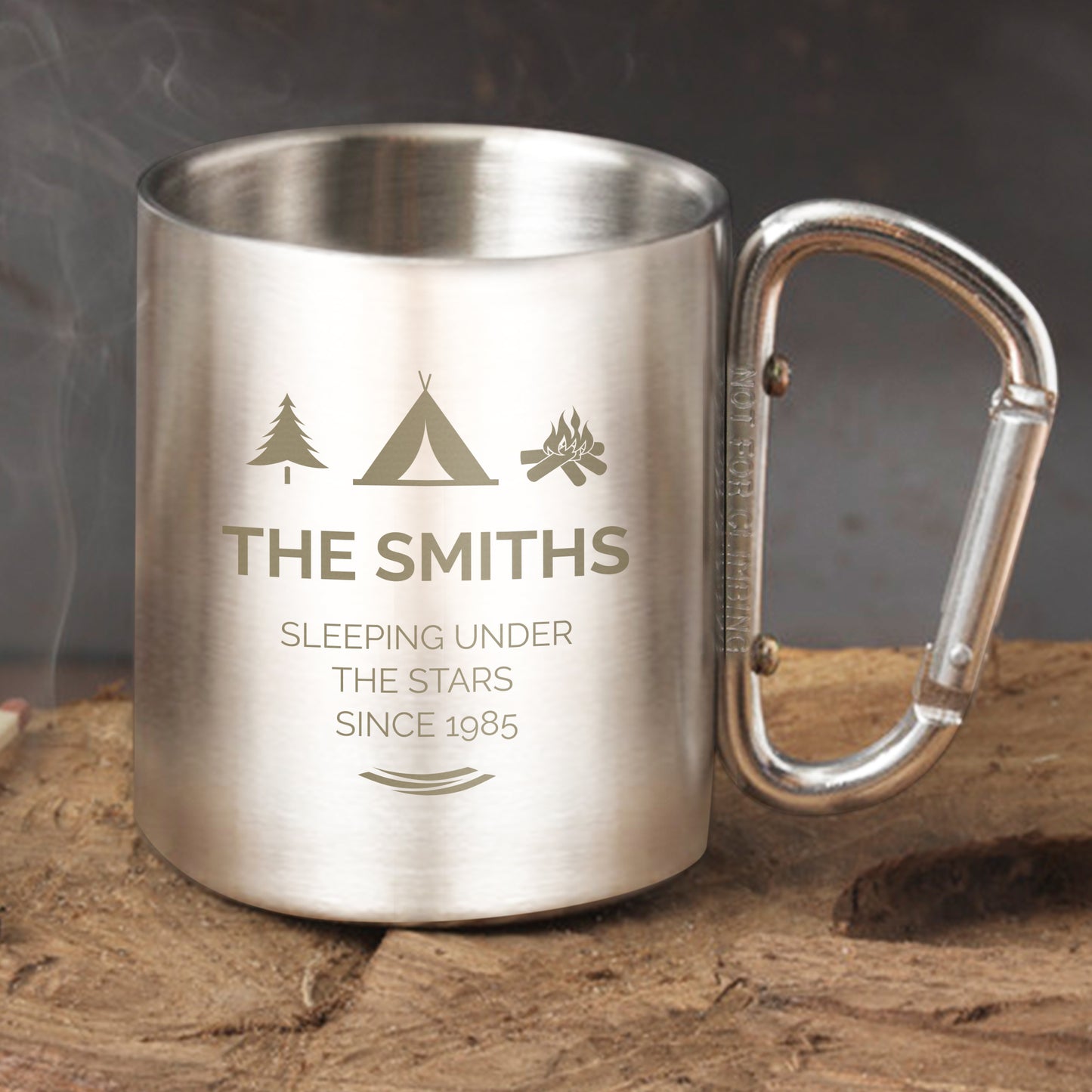 Personalised 'Wilderness Wanderer' Stainless Steel Mug - MK&JD Gifts