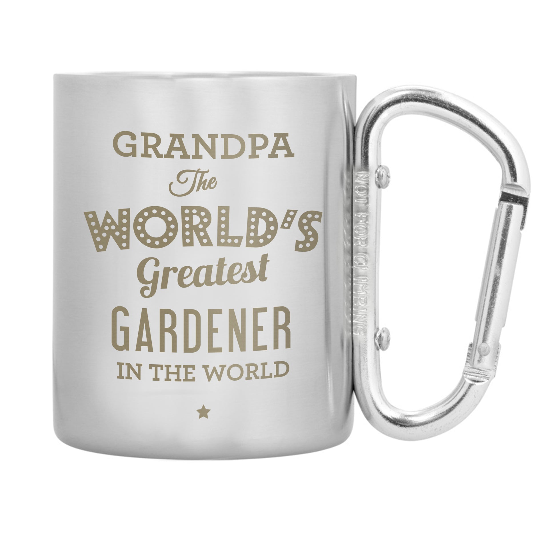 Personalised 'The World's Greatest' Stainless Steel Mug - MK&JD Gifts