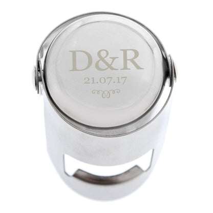 Personalised Monogram Bottle Stopper - MK&JD Gifts