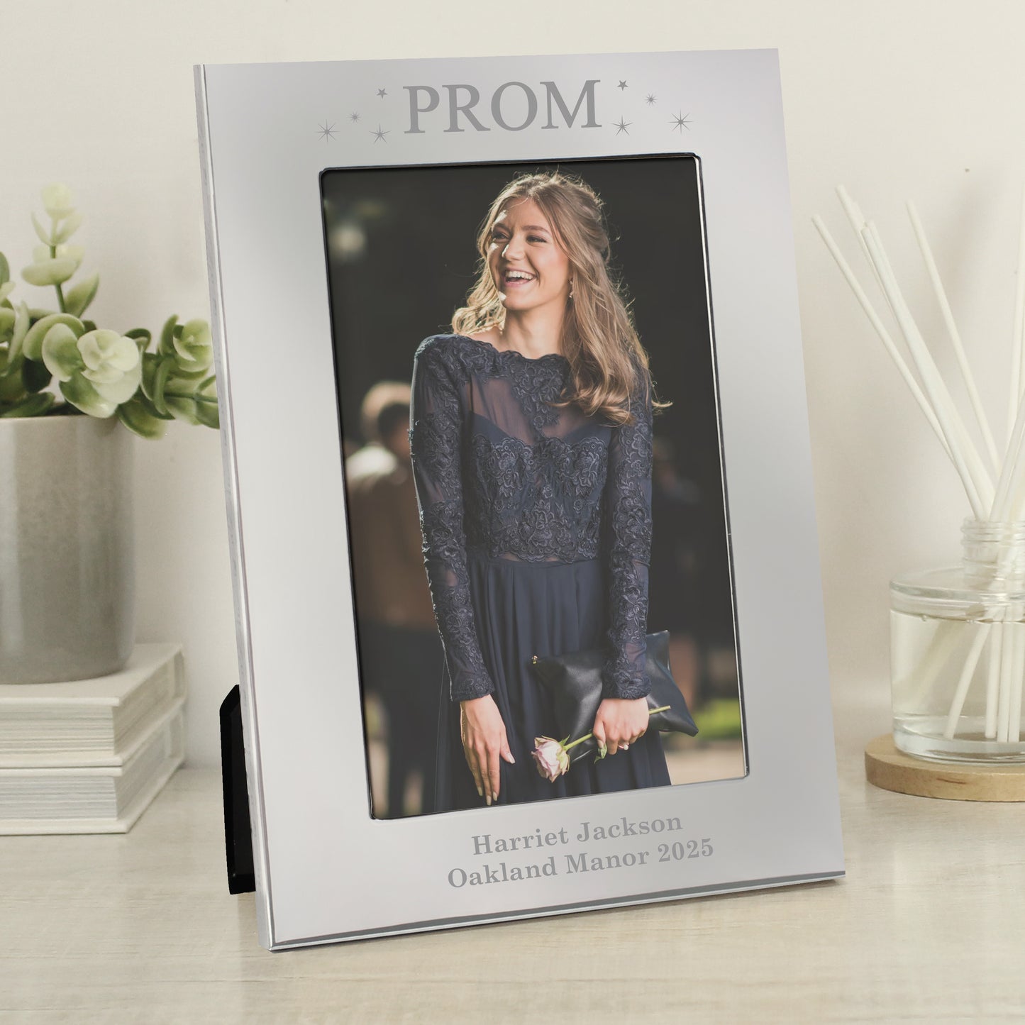 Personalised Prom Night 6x4 Silver Photo Frame