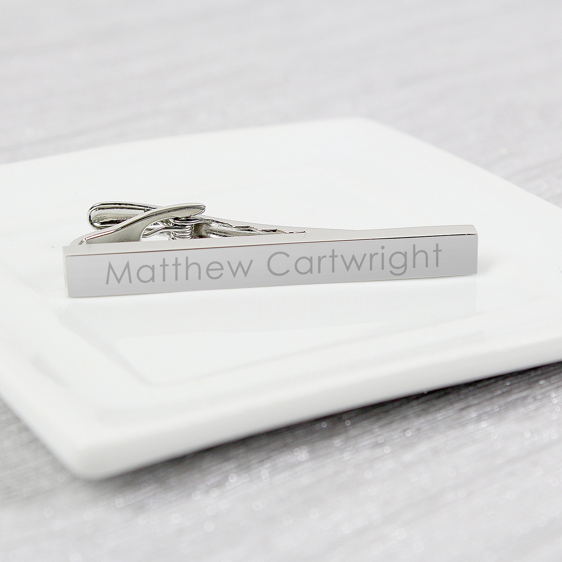 Personalised Tie Clip - MK&JD Gifts