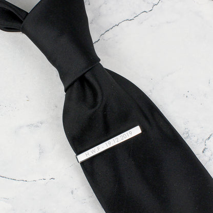 Personalised Tie Clip - MK&JD Gifts