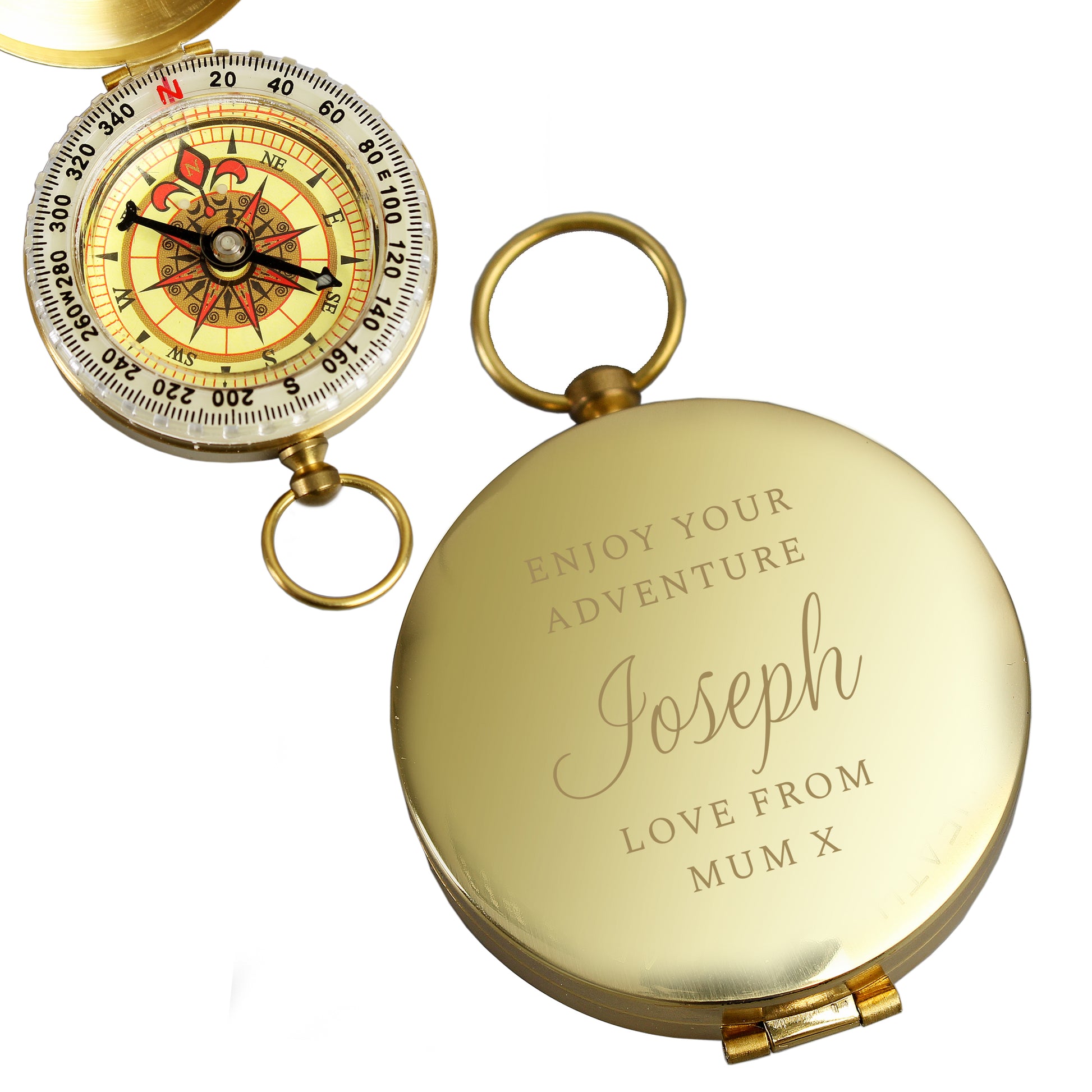 Personalised Classic Keepsake Compass - MK&JD Gifts