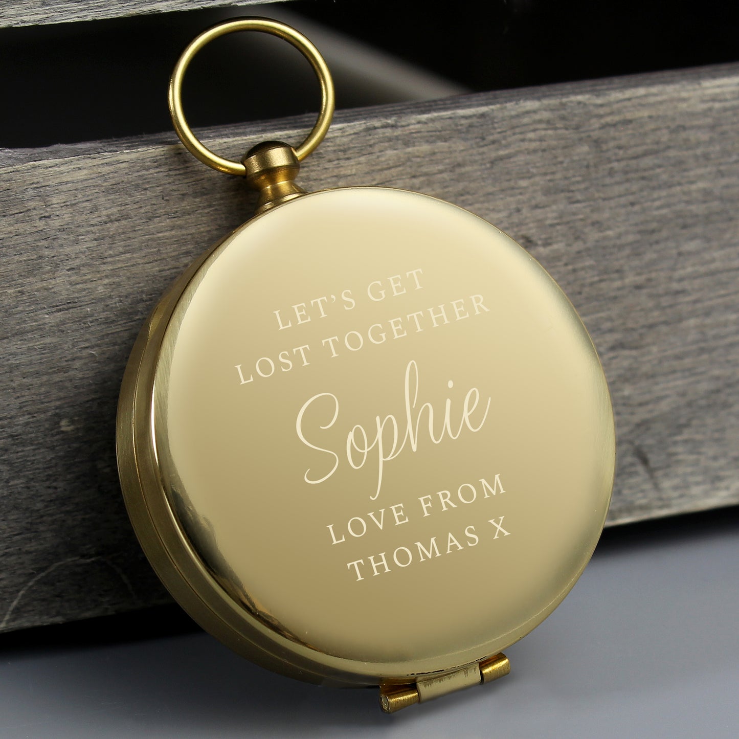 Personalised Classic Keepsake Compass - MK&JD Gifts