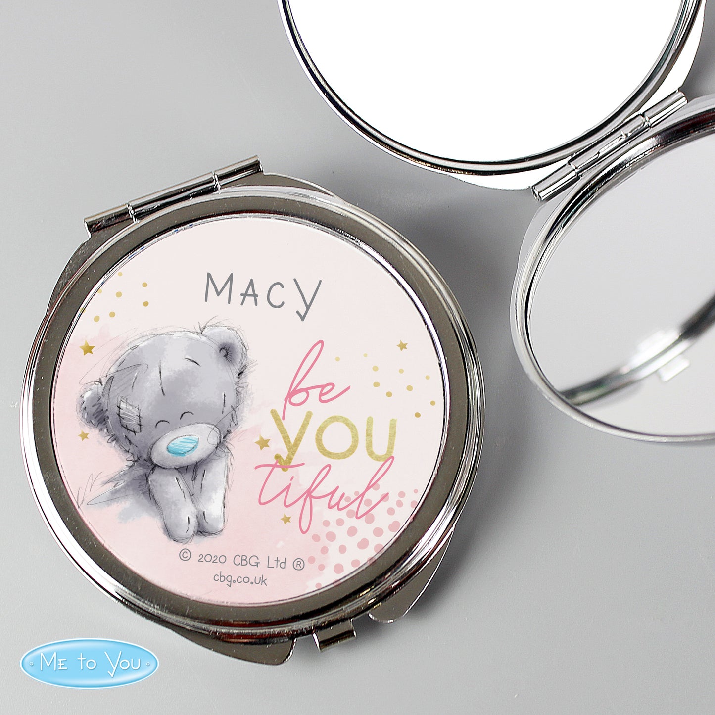 Personalised Me To You Be-You-Tiful Compact Mirror - MK&JD Gifts