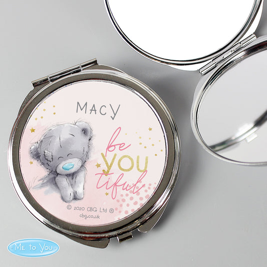 Personalised Me To You Be-You-Tiful Compact Mirror - MK&JD Gifts