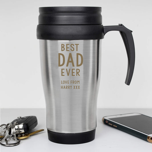 Personalised Free Text Travel Mug - MK&JD Gifts