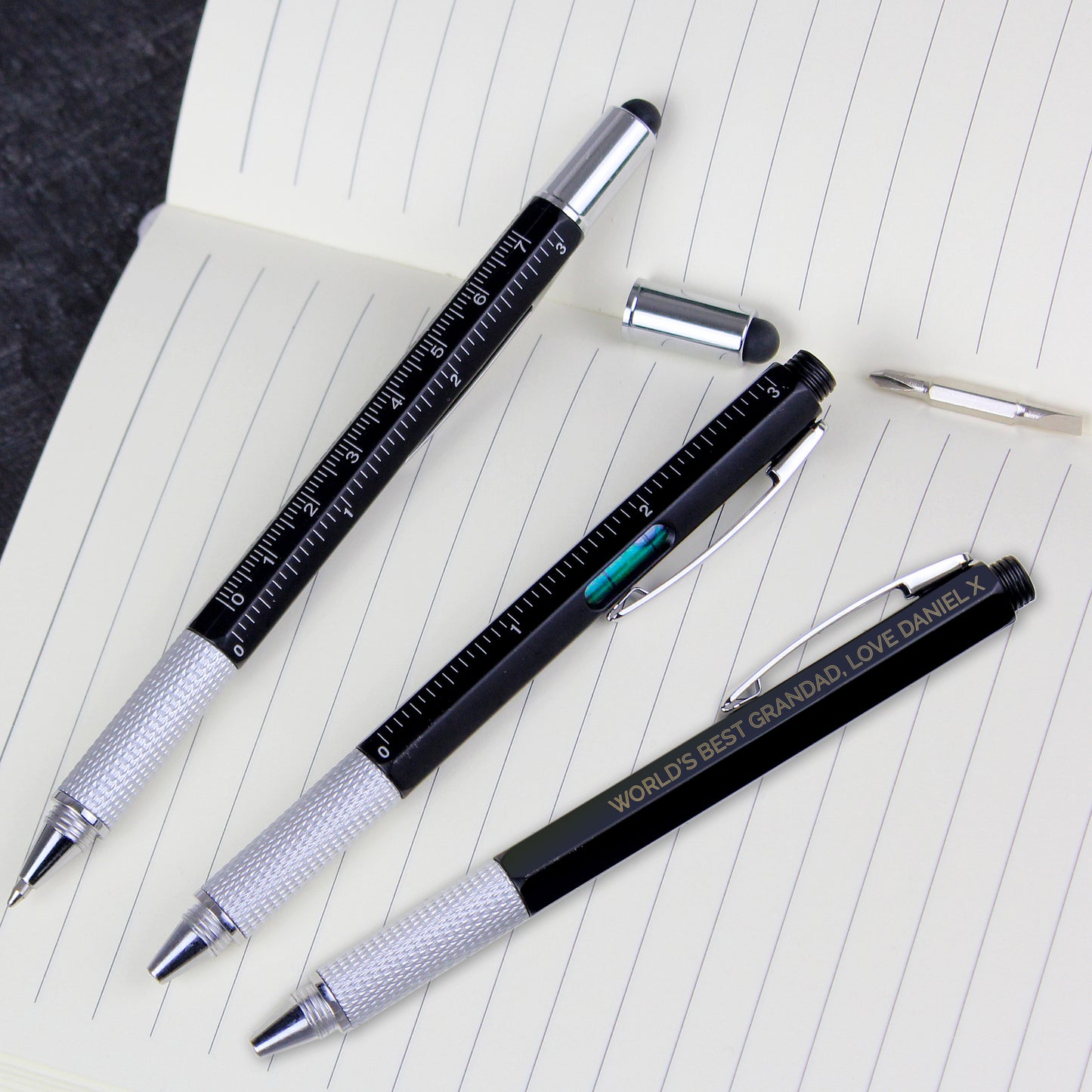 Personalised Free Text Multi Tool Pen - MK&JD Gifts