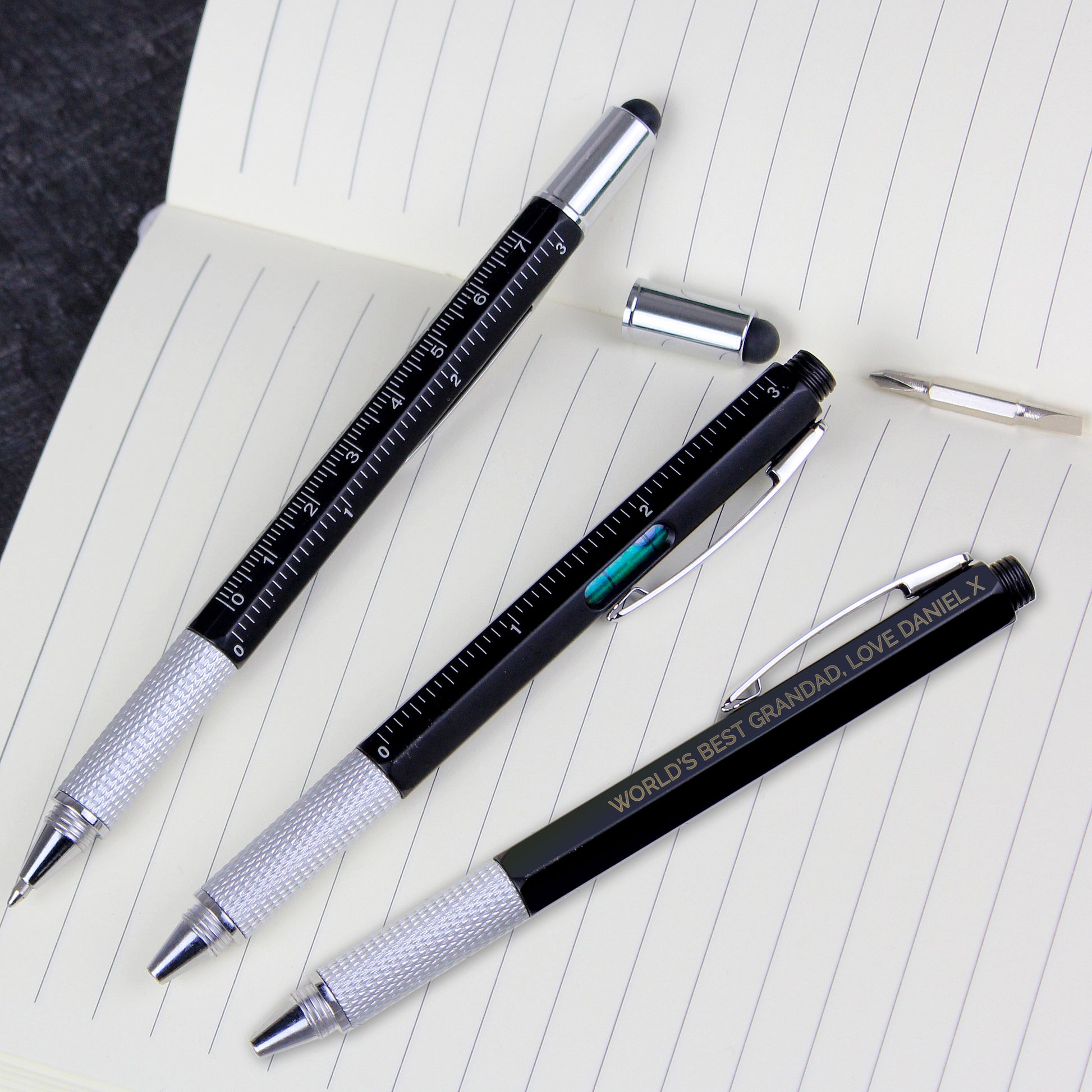 Personalised Free Text Multi Tool Pen - MK&JD Gifts