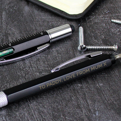 Personalised Free Text Multi Tool Pen - MK&JD Gifts