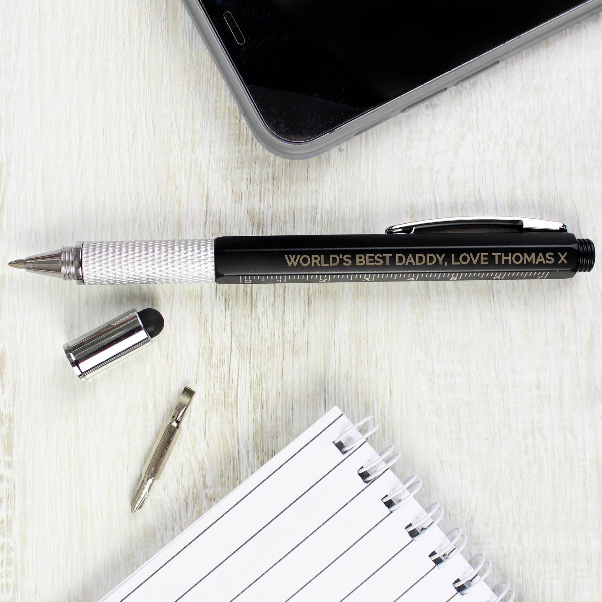 Personalised Free Text Multi Tool Pen - MK&JD Gifts