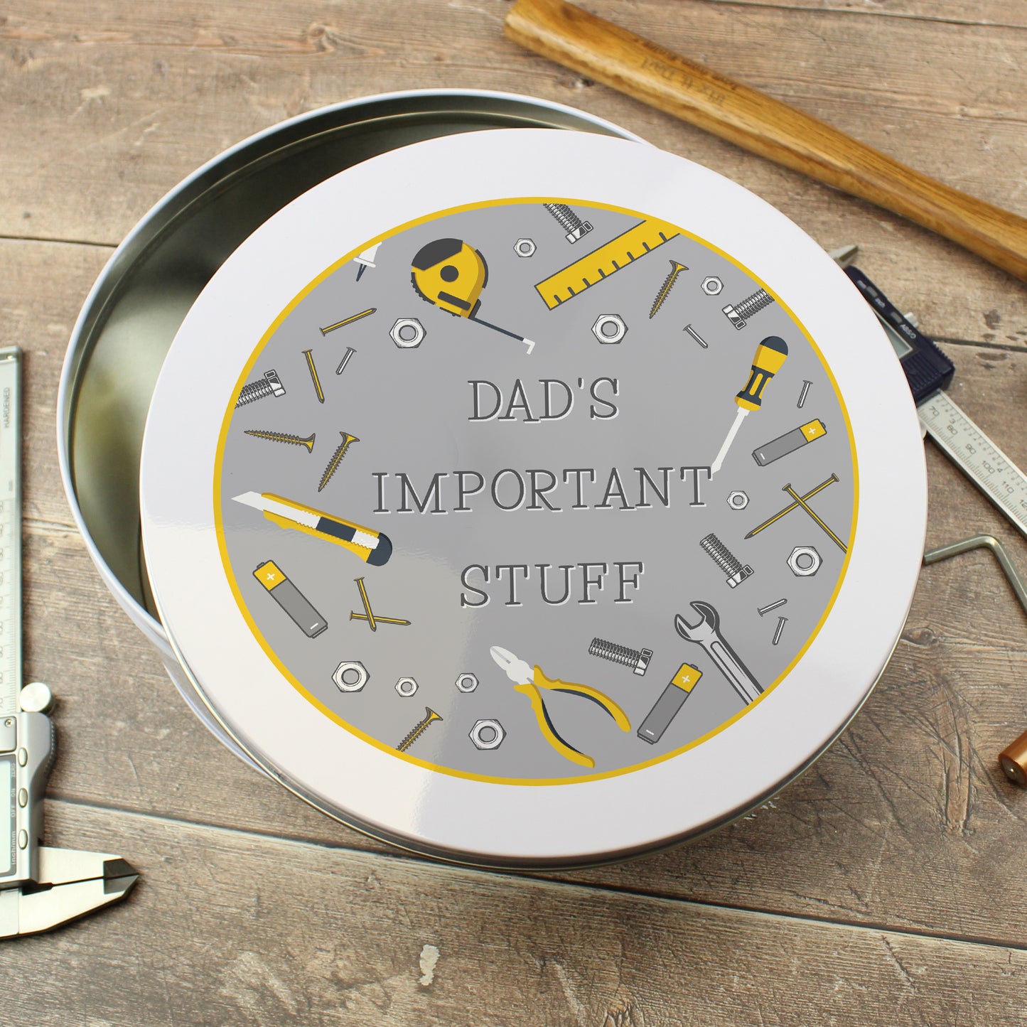 Personalised Bits & Bobs Metal Tin - MK&JD Gifts