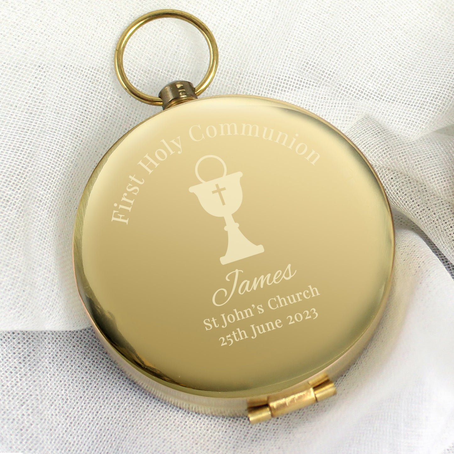 Personalised First Holy Communion Compass - MK&JD Gifts