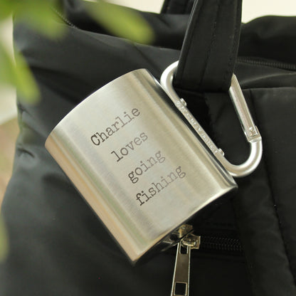 Personalised Free Text Metal Mug - MK&JD Gifts