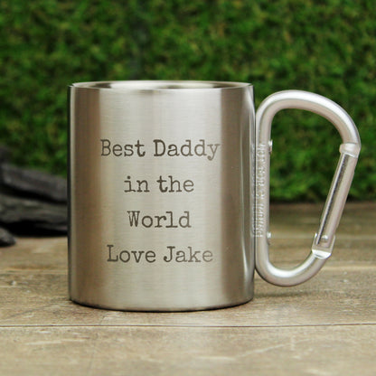 Personalised Free Text Metal Mug - MK&JD Gifts