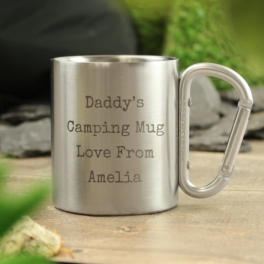 Personalised Free Text Metal Mug - MK&JD Gifts