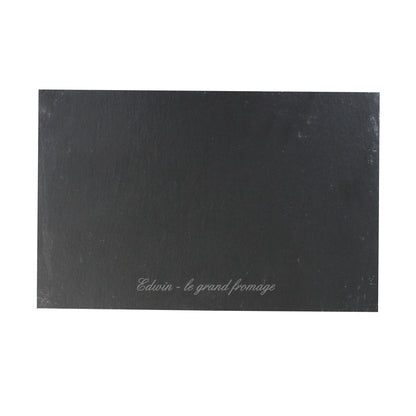 Personalised Engraved Slate Placemat - MK&JD Gifts