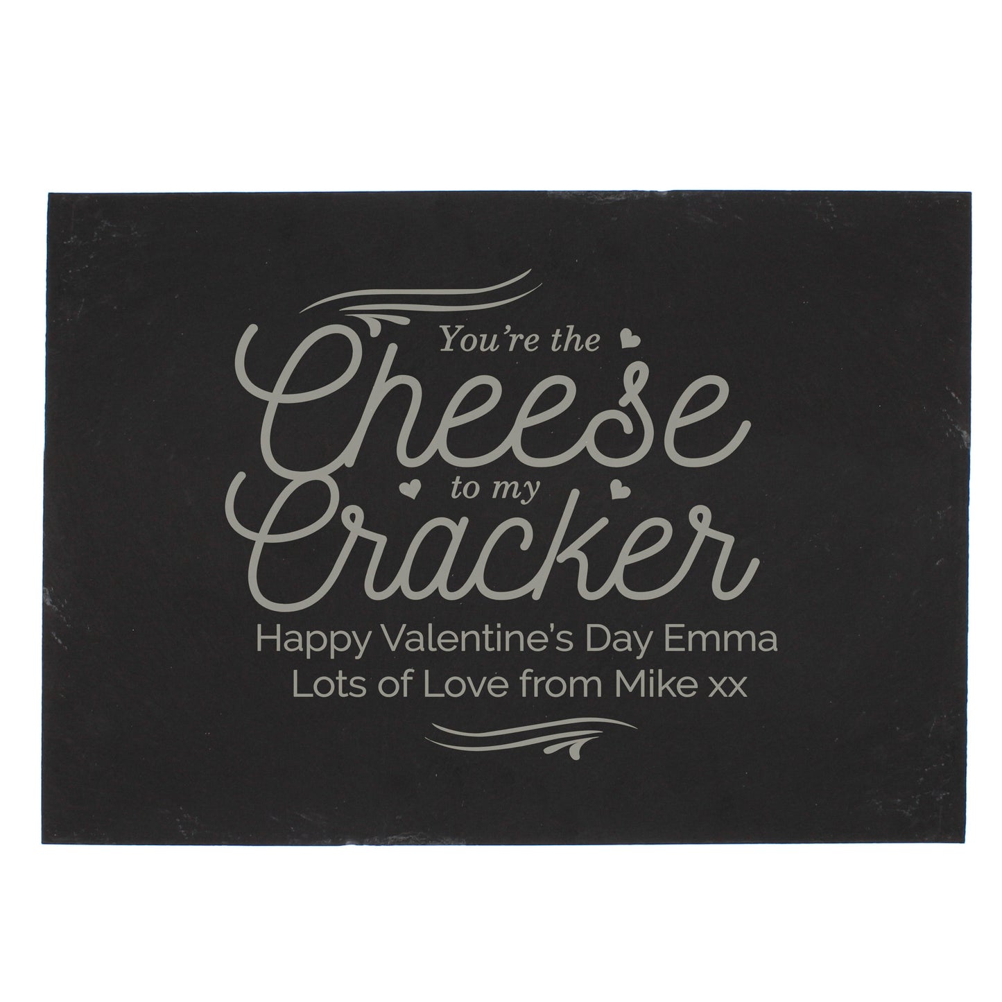 Personalised Cheese To My Cracker Slate Cheese Board - MK&JD Gifts
