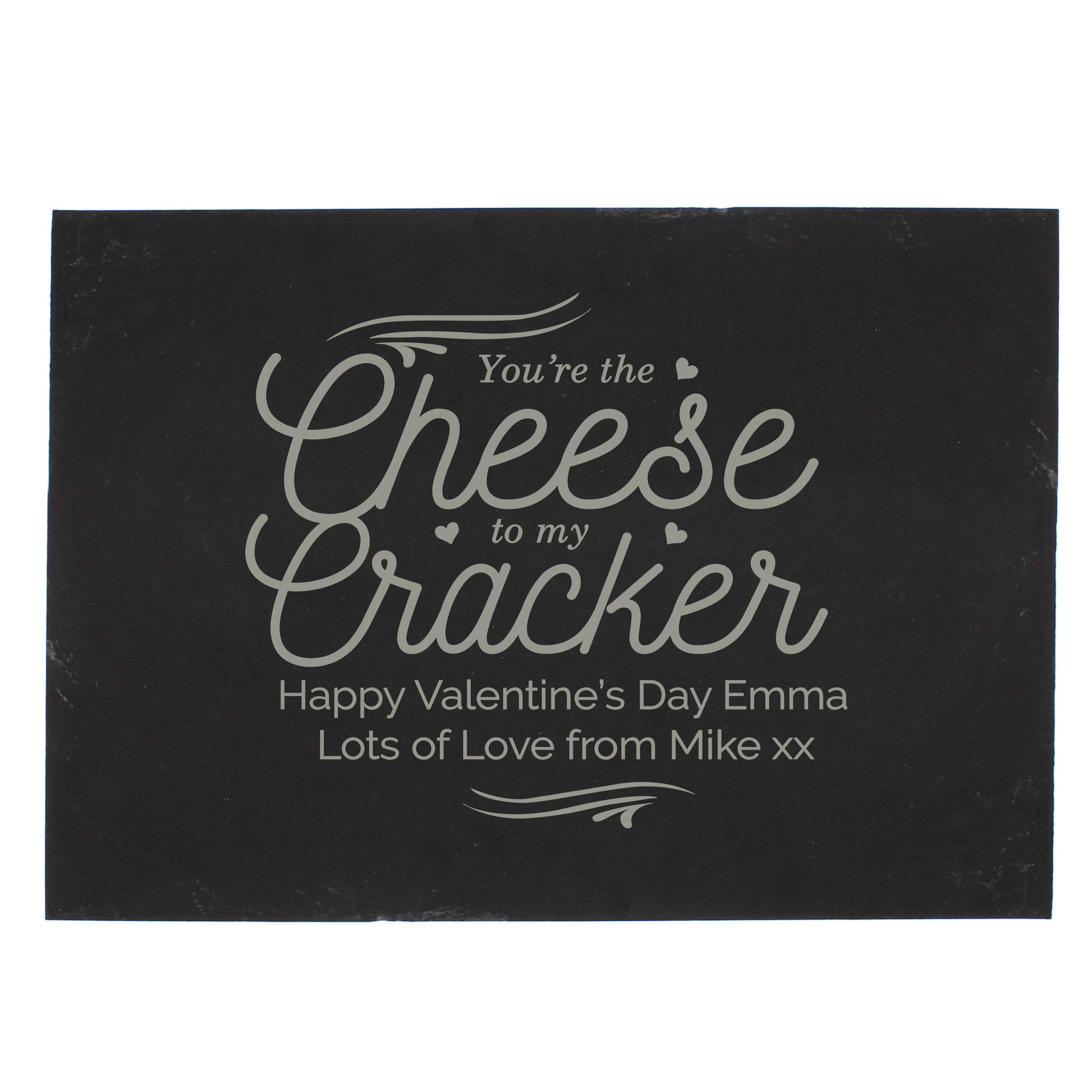 Personalised Cheese To My Cracker Slate Cheese Board - MK&JD Gifts